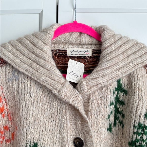 NWT Free People Wonderland SoftSpun Cardi, XS - Picture 5 of 8